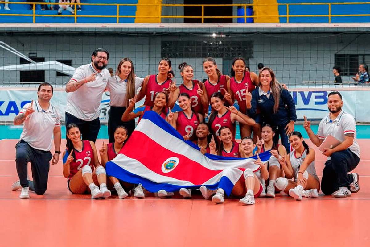 Costa Rica recibe Continental de voleibol femenino
