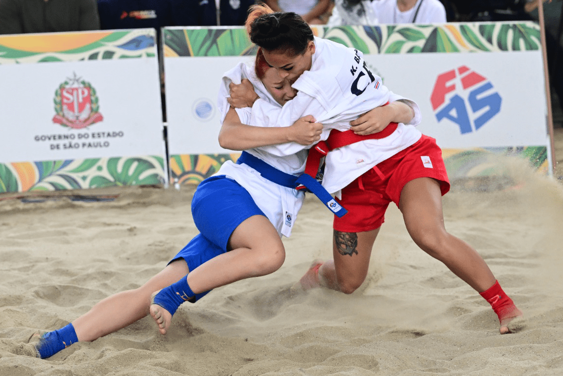 Costa Rica y Nicaragua en mundial de Sambo playa