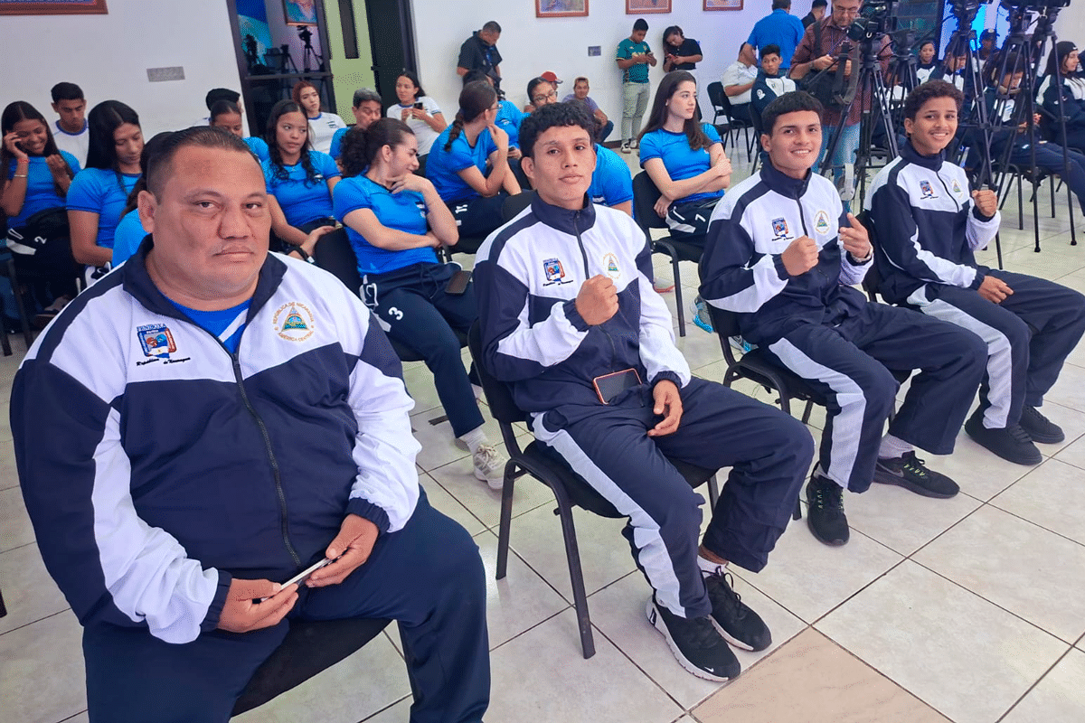 Nicaragua abandera a sus selecciones
